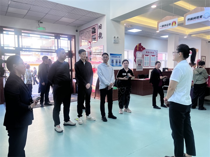 佳木斯市养老服务行业协会赴裕鹿建北颐养院参观调研